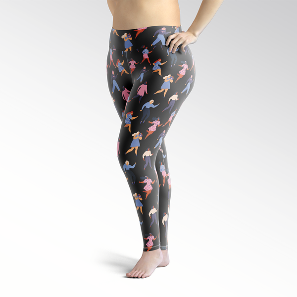 International Women's Day Original Design Plus Size Leggings