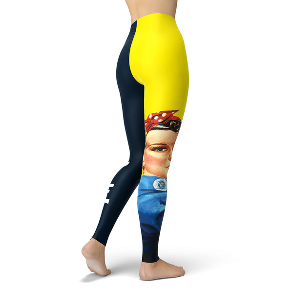 Rosie The Riveter Leggings