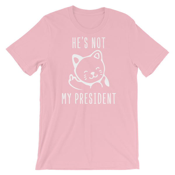 He's Not My President Kitty T-Shirt, , LiberalDefinition
