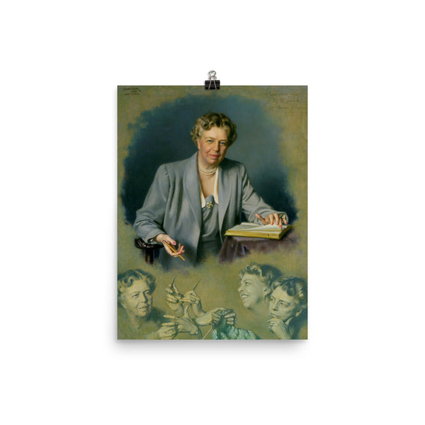 First Lady Eleanor Roosevelt's White House Portrait, , LiberalDefinition