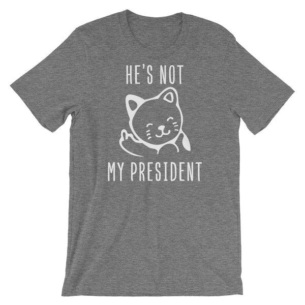 He's Not My President Kitty T-Shirt, , LiberalDefinition