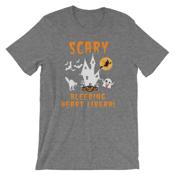 Scary Bleeding Heart Liberal | Halloween T-Shirt