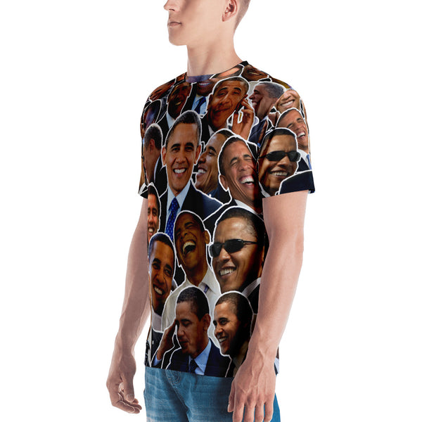 Obama, Obama, Obama! The Smiles Shirt, , LiberalDefinition