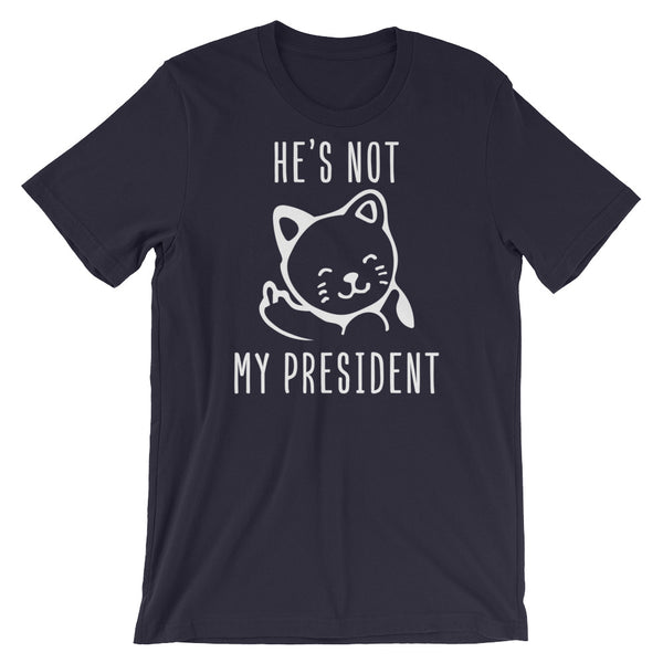 He's Not My President Kitty T-Shirt, , LiberalDefinition