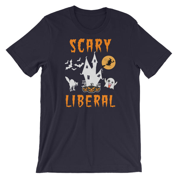 Scary Liberal Halloween T-Shirt, , LiberalDefinition