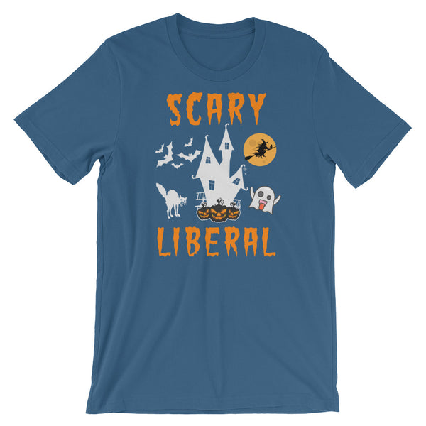 Scary Liberal Halloween T-Shirt, , LiberalDefinition