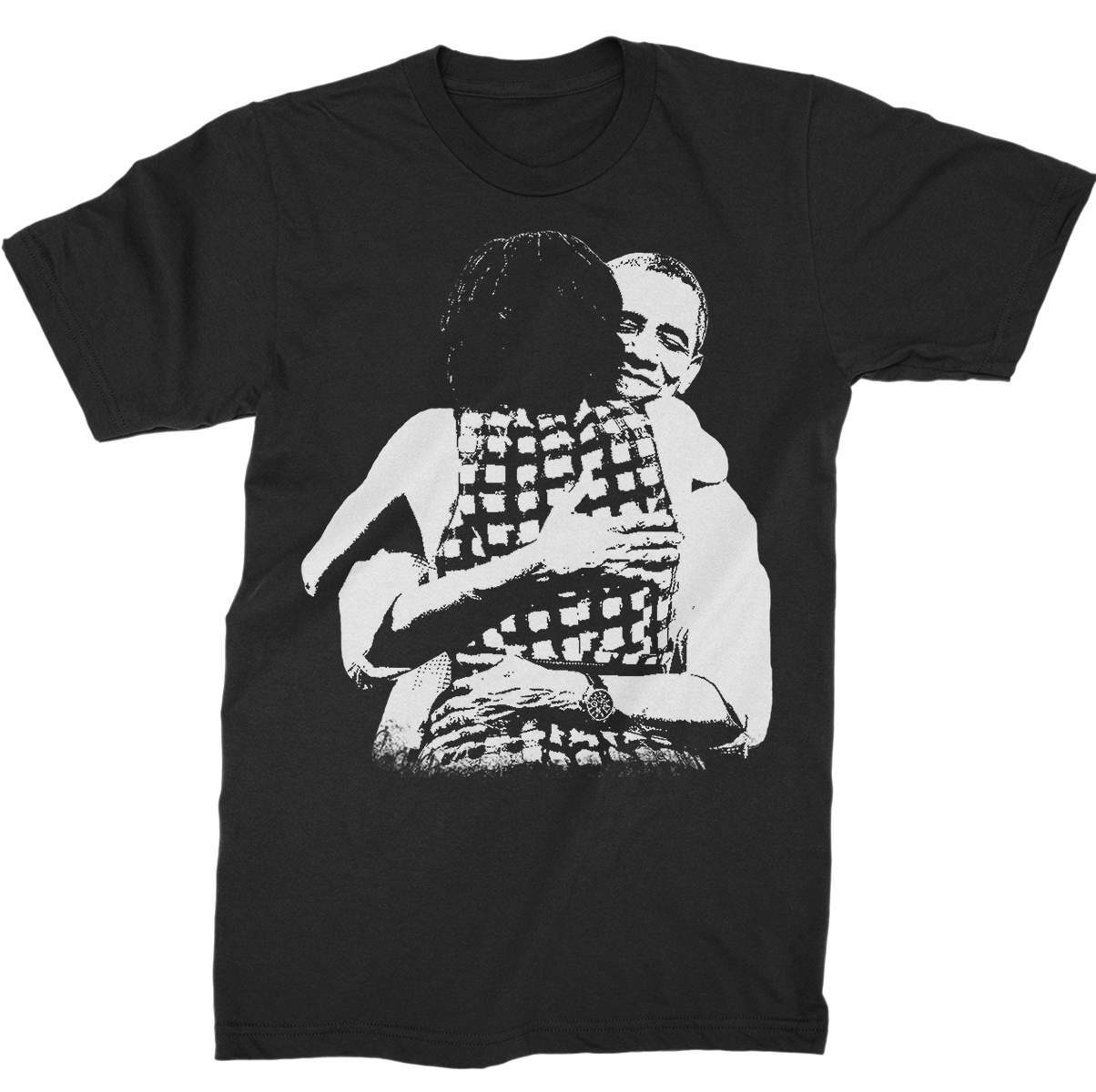 Barack And Michelle Obama In Iconic "Four More Years" Embrace