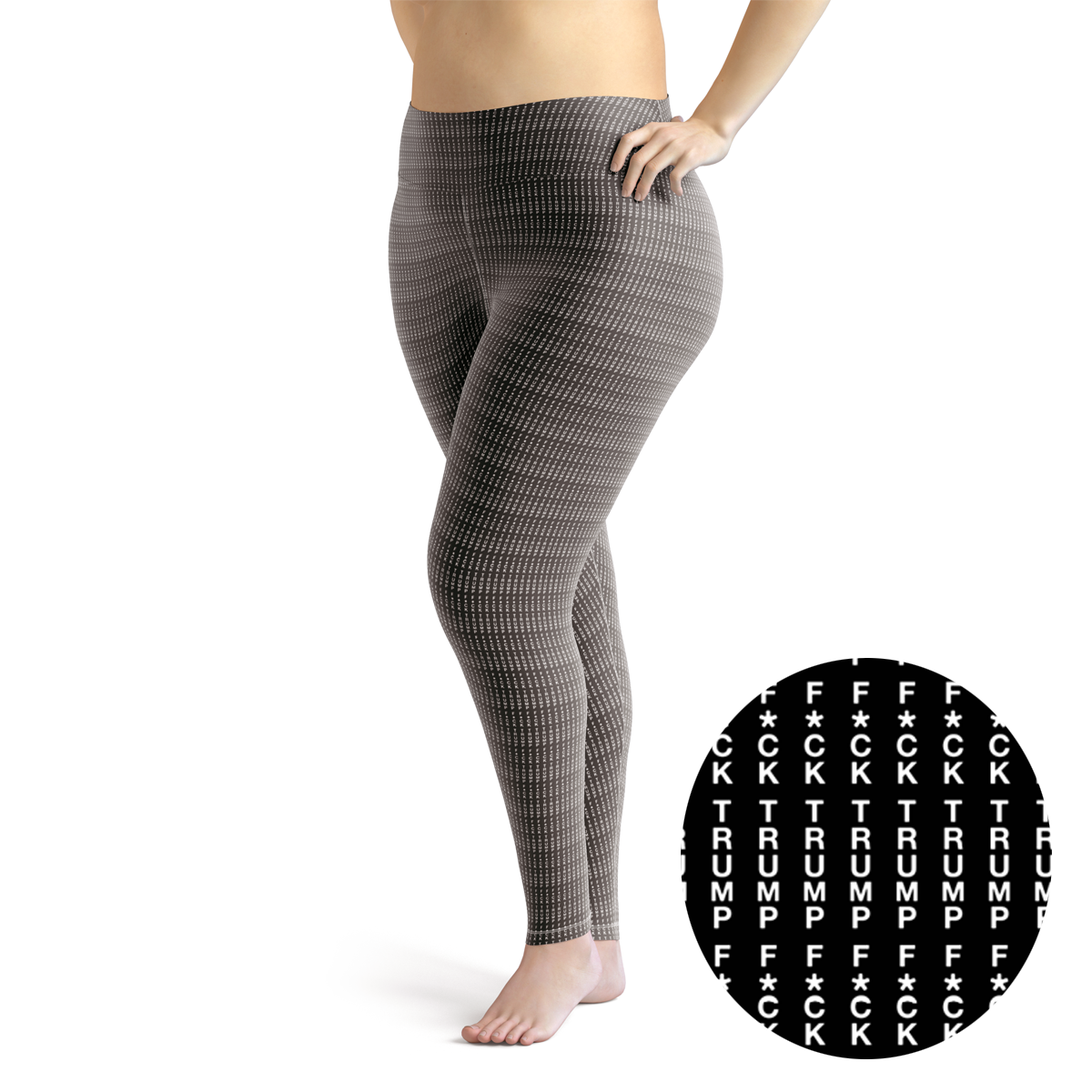 F Trump Plus Size Leggings