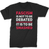 Fascism Is Not To Be Debated T-Shirt