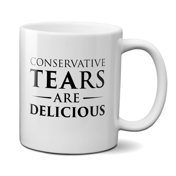 conservative tears are delicious mug