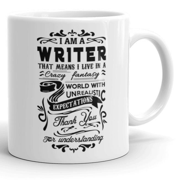 I am a writer mug