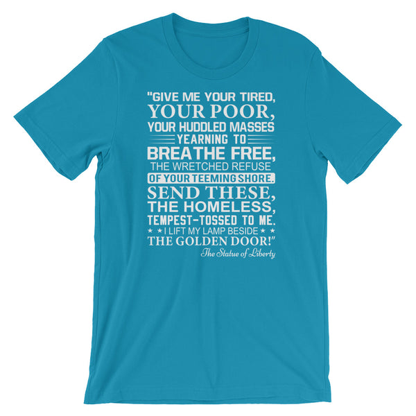 Statue Of Liberty Inscription T-Shirt