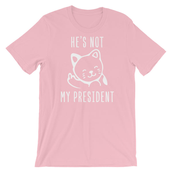 He's Not My President Kitty T-Shirt, , LiberalDefinition