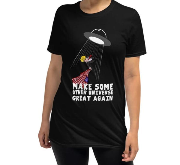 Make Some Other Universe Great Again T-Shirt (Black and Navy)