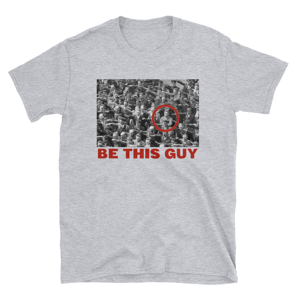 Be This Guy August Landmesser T-Shirt (Black)