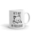 Kitty NOT My President Mug