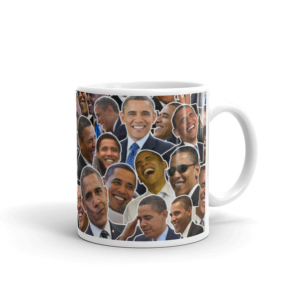 Obama's Awesome Smile And Laugh Mug