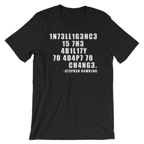 Stephen Hawking: Intelligence Is The Ability To Adapt To Change