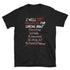 I Will Not Apologize For Caring T-Shirt (Black)