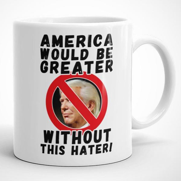 America Would Be Greater Without This Hater Mug