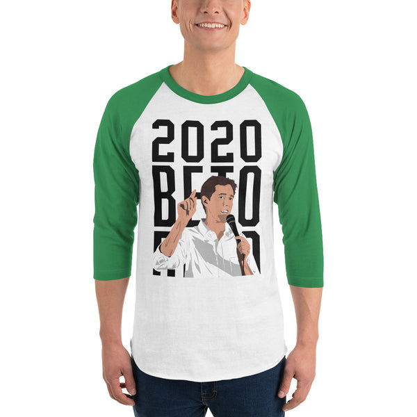 Beto O'Rourke 2020 3/4 Sleeve Raglan Jersey