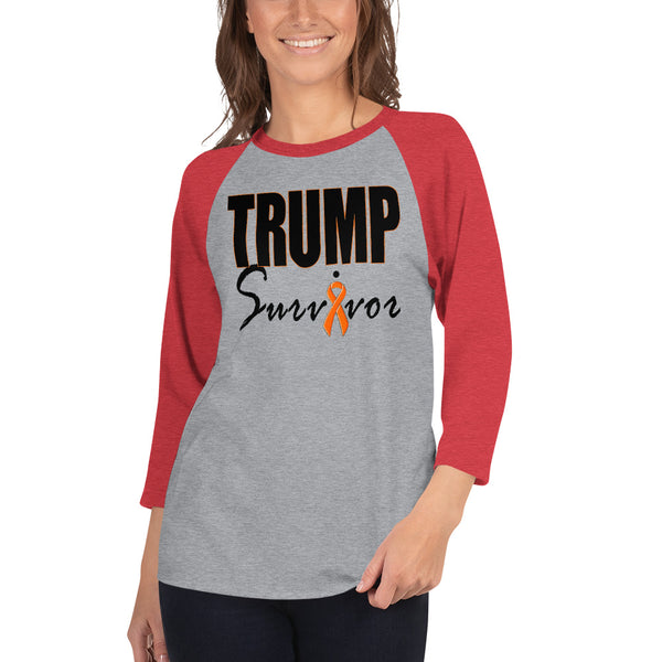 Trump Survivor 3/4 Sleeve Raglan Jersey
