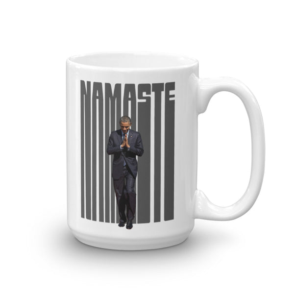 Barack Obama Namaste Mug