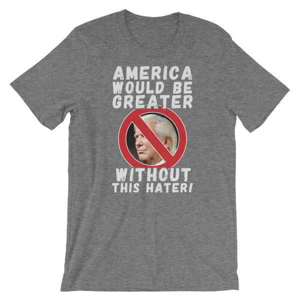 America Would Be Greater Without This Hater | Anti-Trump T-Shirt