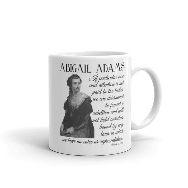 Abigail Adams, America's First Feminist Mug