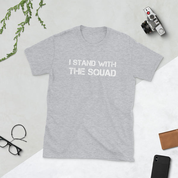 I Stand With The Squad T-Shirt (Black and Navy)