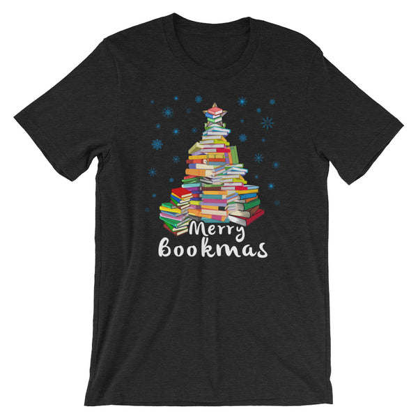 Merry Bookmas Christmas Book Club Book Lovers T-Shirt