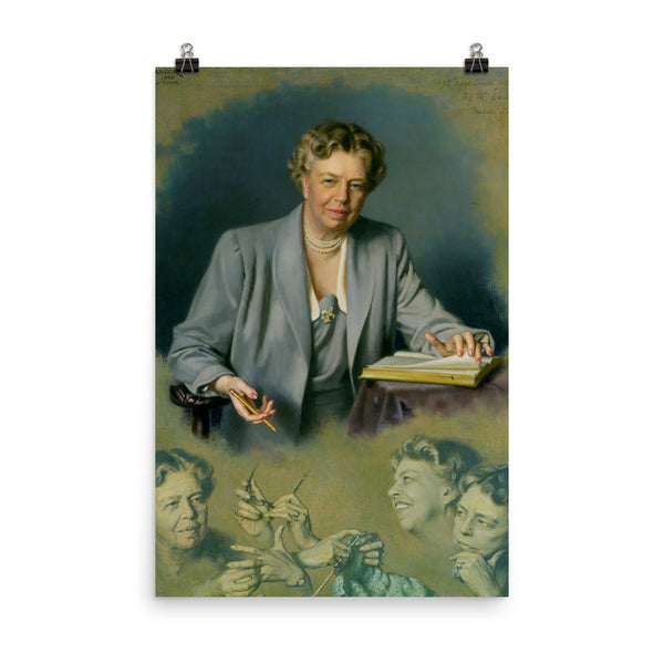  First Lady Eleanor Roosevelt's White House Portrait, , LiberalDefinition