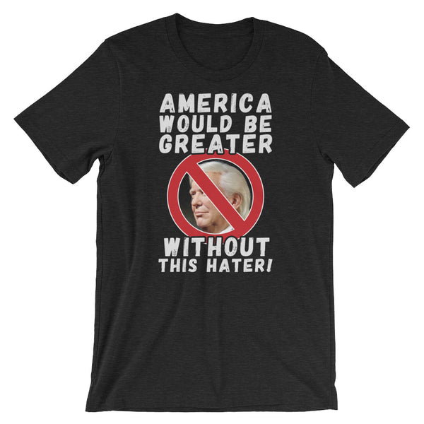 America Would Be Greater Without This Hater | Anti-Trump T-Shirt