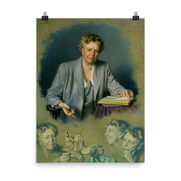  First Lady Eleanor Roosevelt's White House Portrait, , LiberalDefinition