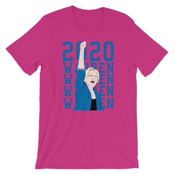 Elizabeth Warren 2020 T-Shirt Colors