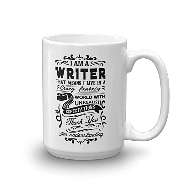 I am a writer mug