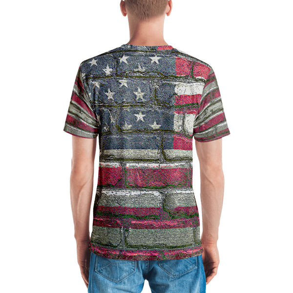  American Flag All Over T-Shirt, , LiberalDefinition