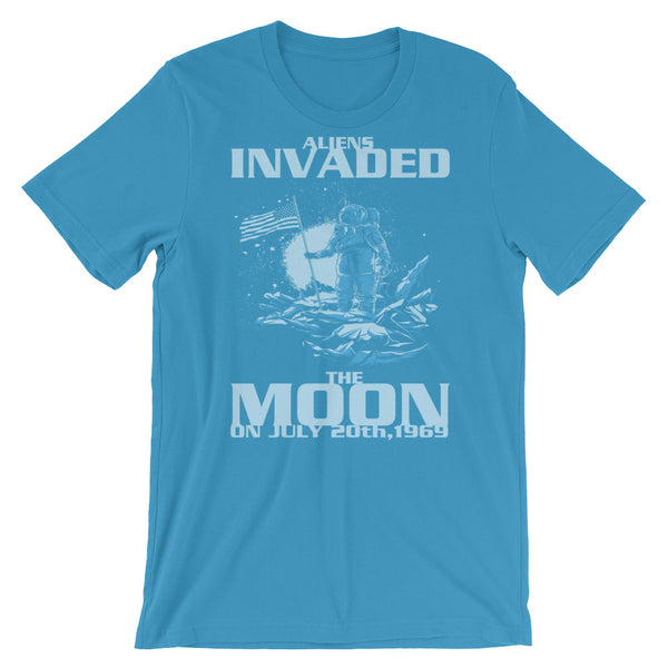 Aliens Invaded The Moon T-Shirt